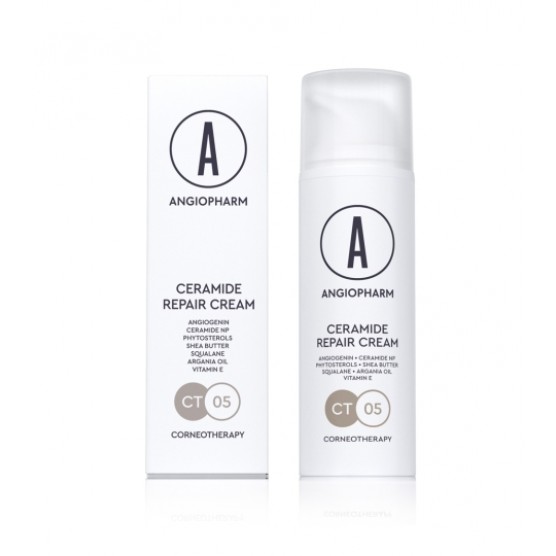 Восстанавливающий крем с церамидами Ceramide repair cream Angiopharm, 50 мл