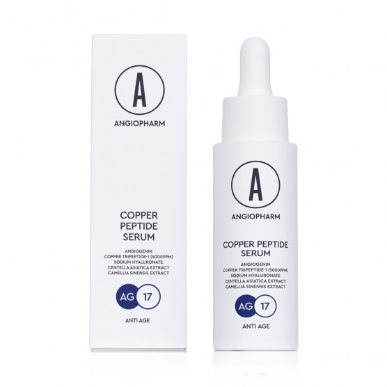 Сыворотка с пептидом меди Сopper peptide serum Angiopharm, 30 мл