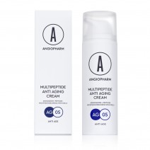 Мультипептидный омолаживающий крем Multipeptide anti aging cream Angiopharm, 50 мл