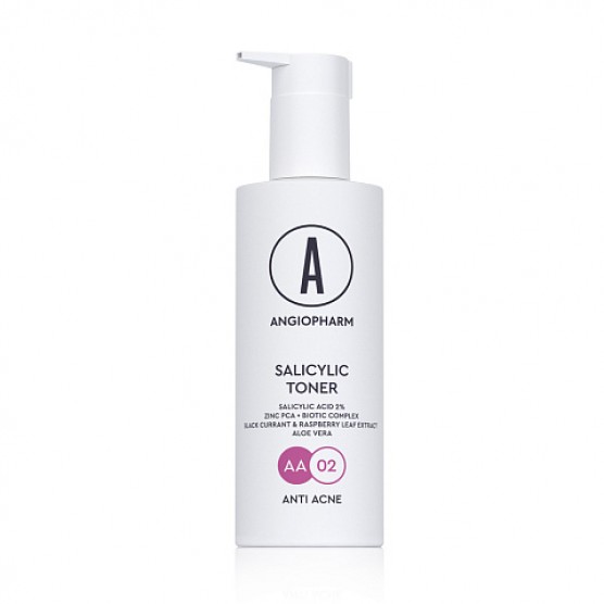 Салициловый тонер 2% salicylic toner Angiopharm, 100 мл