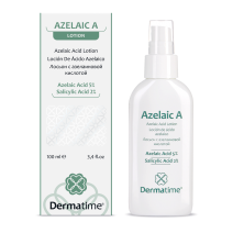 Лосьон с азелаиновой кислотой Azelaic A lotion DERMATIME, 100 мл