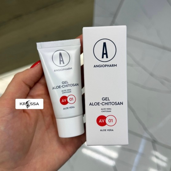 Гель алоэ-хитозан ALOE VERA, Angiopharm, 30 мл