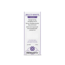Депигментирующая омолаживающая сыворотка MULTI-WHITE Depigmenting anti-aging serum Dermatime, 30 мл