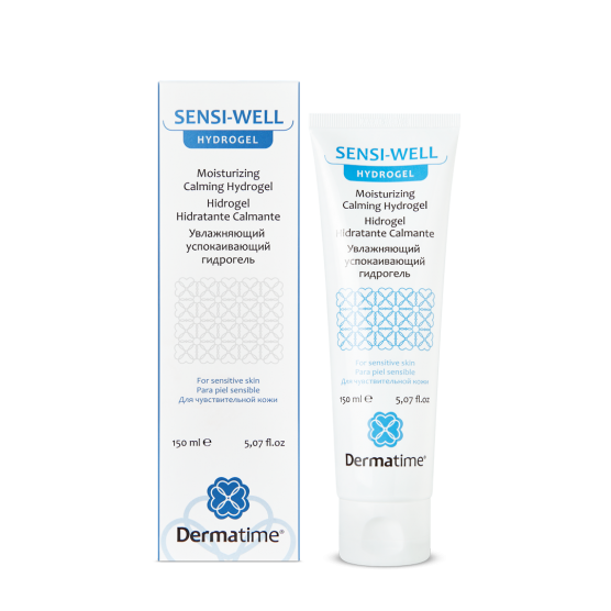 Увлажняющий успокаивающий гидрогель Дерматайм SENSI-WELL Moisturising Calming Hydrogel Dermatime, 150 мл