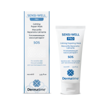 Успокаивающая маска-репарант Дерматайм SENSI-WELL PRO SOS Calming Repair Mask Dermatime, 100 мл
