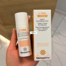 Ревитализирующий крем / 3 формы витамина С C-TIME Triple-C Revitalizing Cream Dermatime, 50 мл