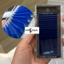 Ресницы С 0.10 Le Mat Синие Blue Миксы (7-13 мм)