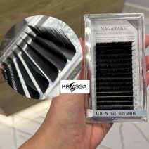 Ресницы N (М) 0.10 Nagaraku Миксы