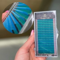 Ресницы D 0.10 Le Mat Голубые Aqua Миксы (6-13 мм)
