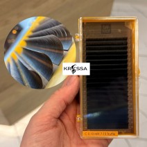 Ресницы С 0.10 коричневые Truffle Le Mat "Bronze" Миксы (7-13 мм)