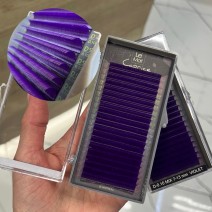 Ресницы D 0.10 Le Mat Фиолетовые Violet Миксы (7-13 мм)