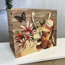 Подарочный пакет "Мишка" (40 см)