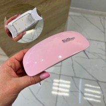Лампа Sun mini 12 Вт, розовая