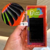 Ресницы L 0.07 Le Mat Lash Balance Миксы (6-13 мм)