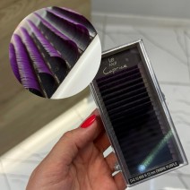 Ресницы D 0.10 Le Mat Омбре Purple Миксы (6-13 мм)