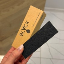 Файлы к педикюрной основе, абразивность 240 грит, Black (50 шт)