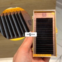 Ресницы D 0.10 Le Mat коричневые Tiramisu Le Mat "Bronze" поразмерные