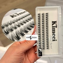 30 D ресницы безузелковые изгиб С, толщина 0.07, длина 8